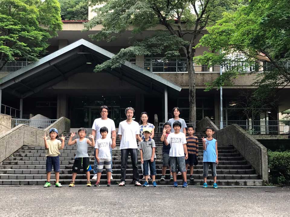 正竜会2016年夏合宿の宿舎での様子