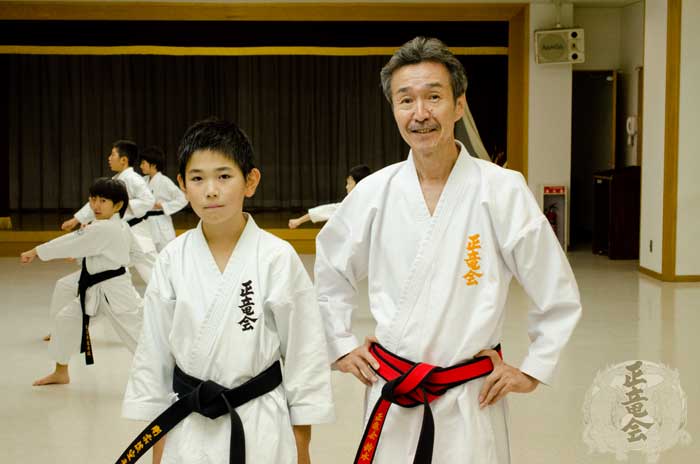 正竜会門下生粂くん紹介写真