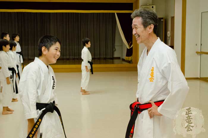 正竜会門下生粂くん紹介写真