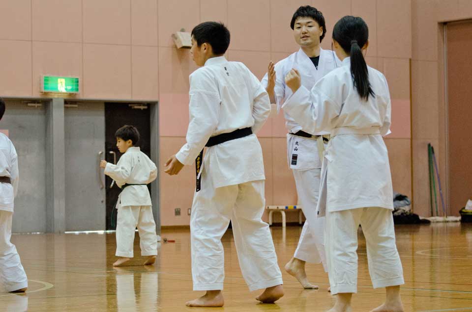 正竜会千葉大網土気あすみが丘空手道場の指導方針