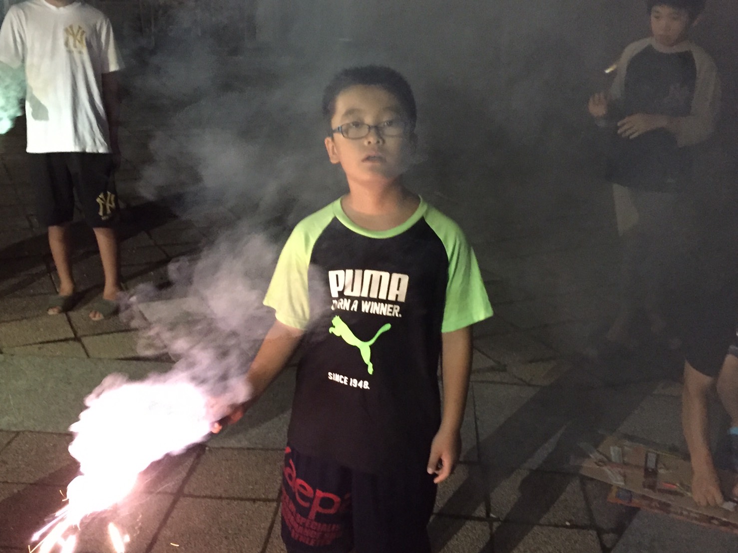 正竜会2016年夏合宿体験学習の様子