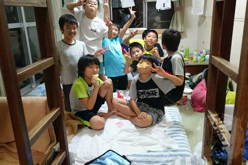 正竜会夏合宿の様子